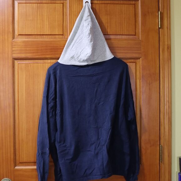 Artex Navy Blue Hooded Newport Rhode Island Hoodie XL - Picture 8 of 12